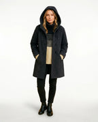 CT|Damen Winterjacke mit Kapuze und Seitentaschen