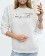 CT|Oversized Damen-Sweater mit Rundhalsausschnitt