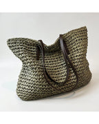 CT|Damen geräumige Strandtasche mit texturiertem Design