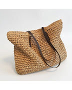 CT|Damen geräumige Strandtasche mit texturiertem Design