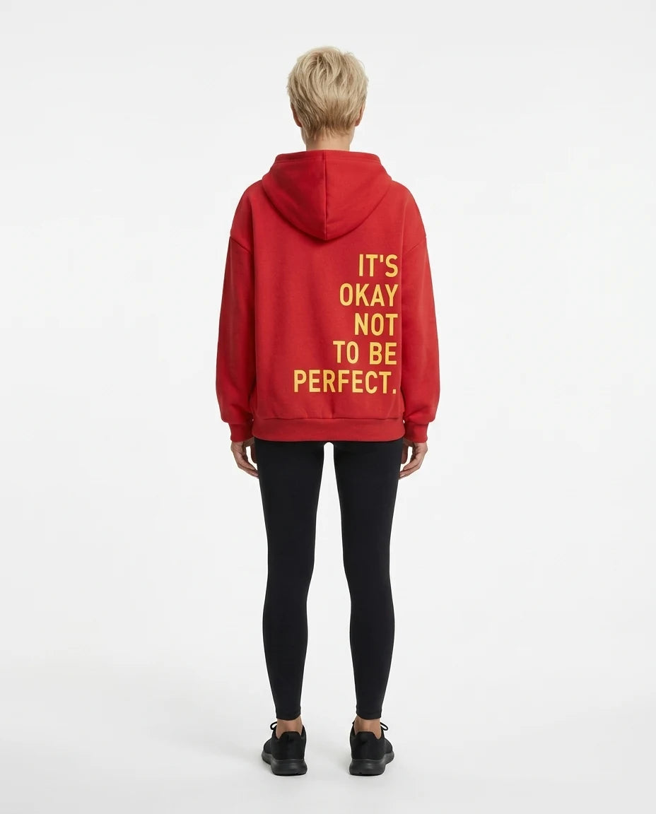 CT|Regular Fit Hoodie with Statement Back Print