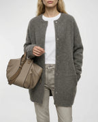CT|Elegante Damenstrickjacke mit Knopfleiste