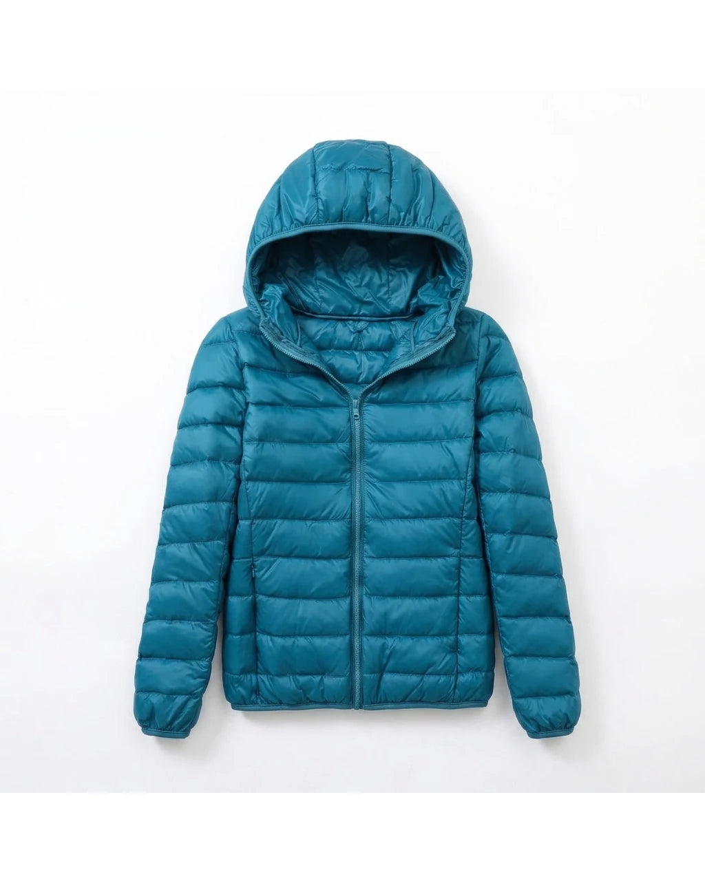 CT|Damen Leichte Wendbare Winddichte Daunenjacke mit Kapuze
