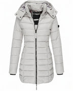 CT|Damen Winterjacke mit Kapuze und Wattierung