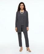 CT|Damen Dreiteiliges Set mit Offener Strickjacke