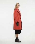 CT|Oversized Mantel mit Breitem Revers
