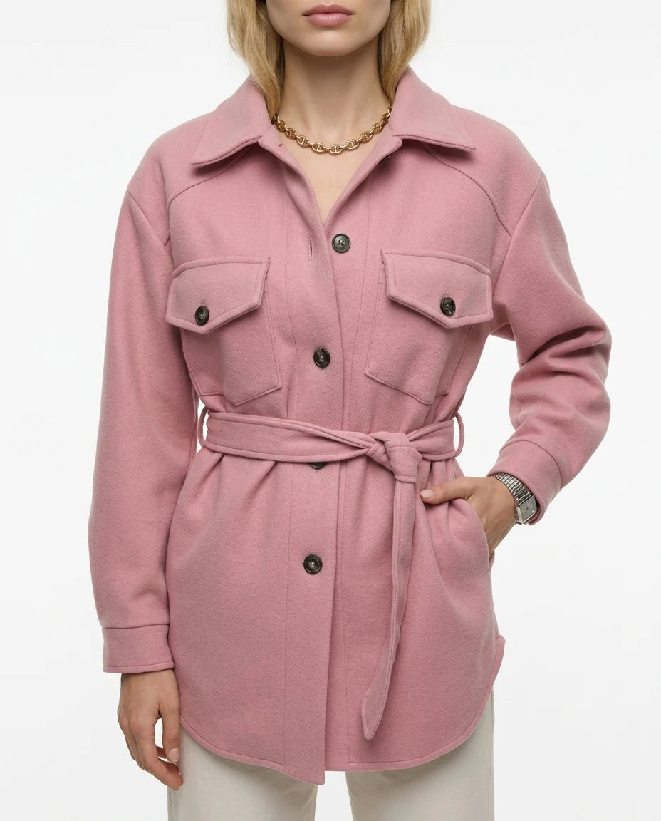 CT|Woll-Look Damenjacke im Sophie Stil