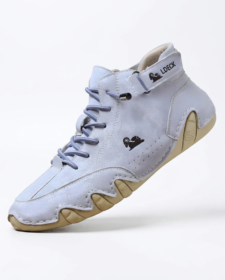 CT|Herren Leder Barfußschuhe mit Flexiblem Design