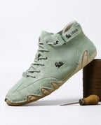 CT|Herren Leder Barfußschuhe mit Flexiblem Design