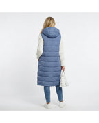 CT|Damen Ärmellose Daunenjacke mit Kapuze