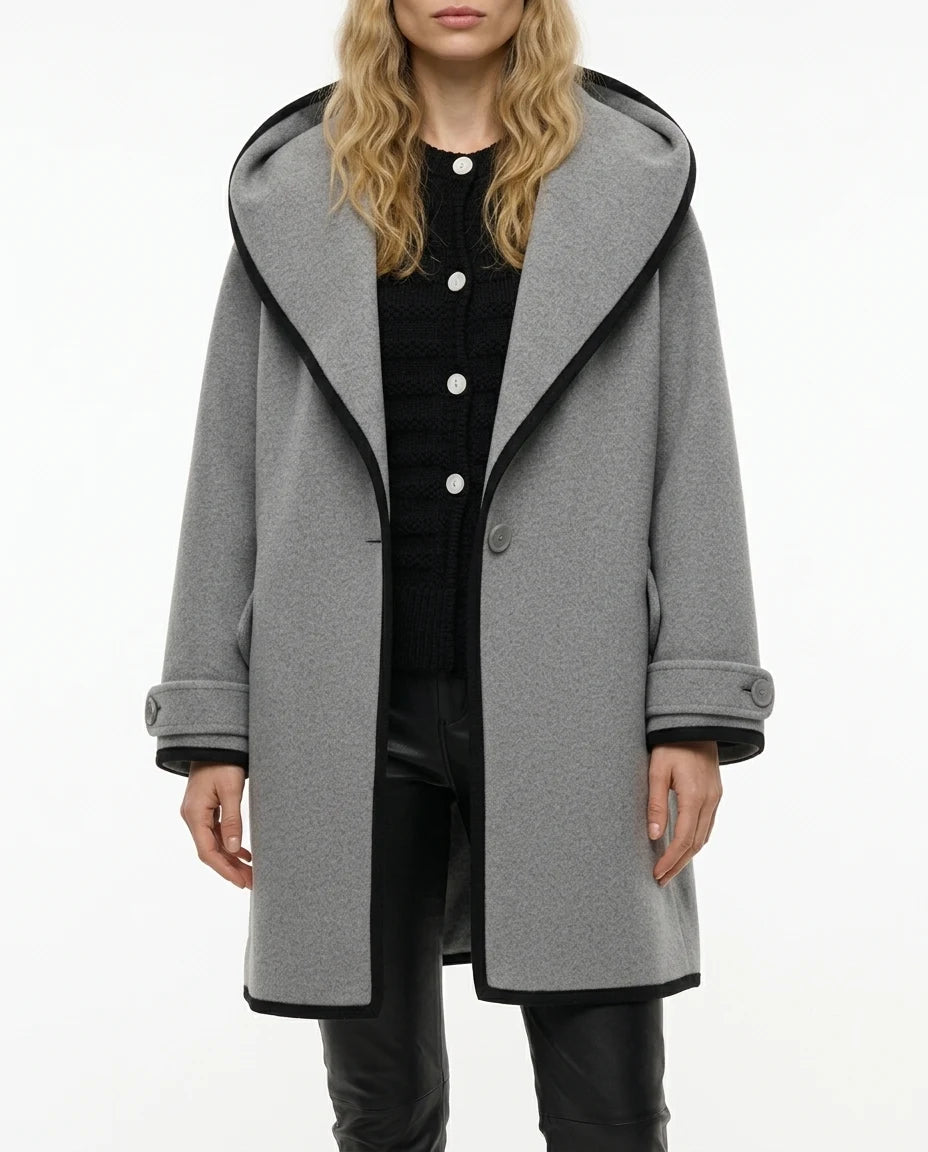 CT|Oversized Mantel mit Breitem Revers